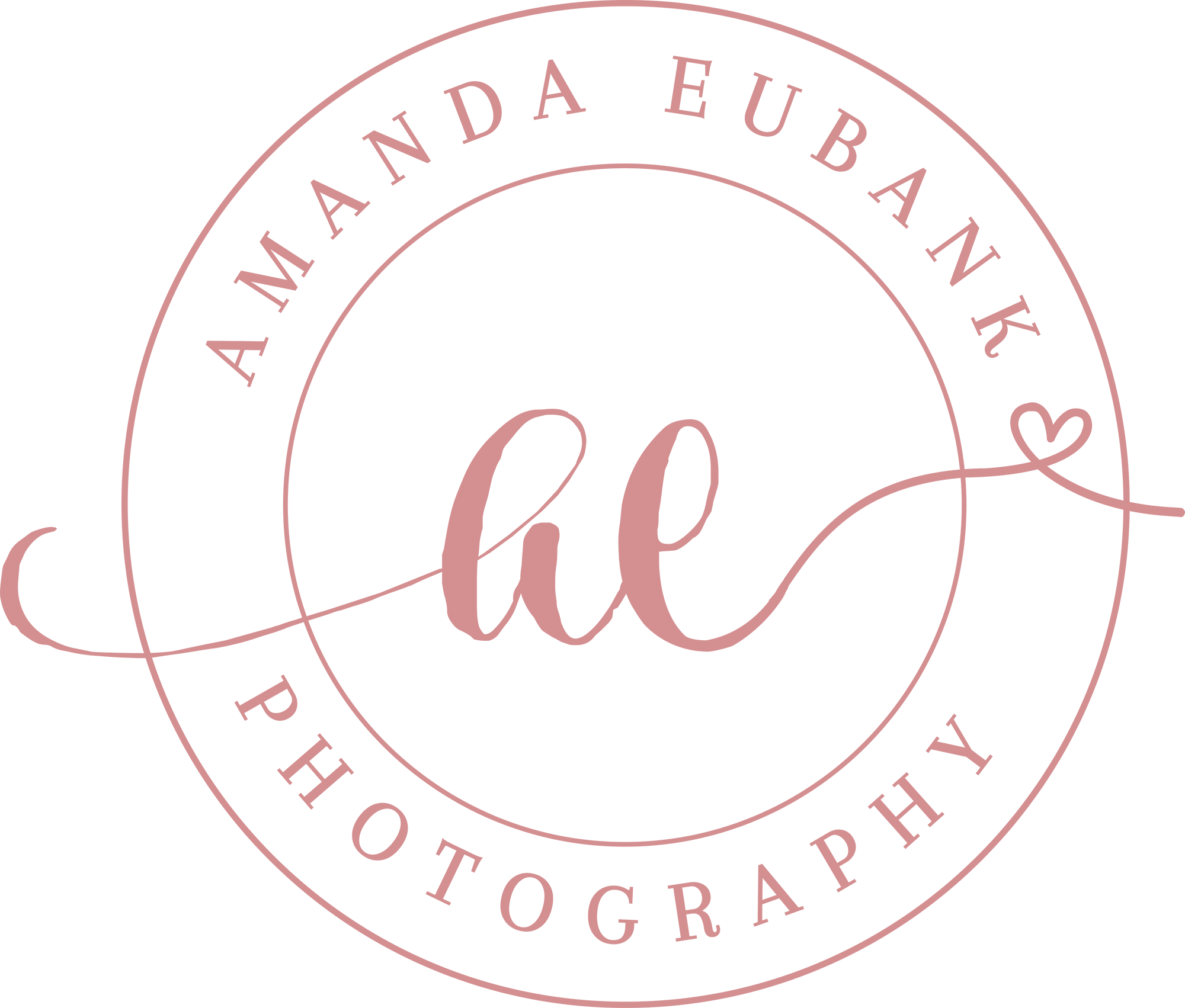 Amanda Eubank Photography logo, Santa Rosa Beach family and senior photographer