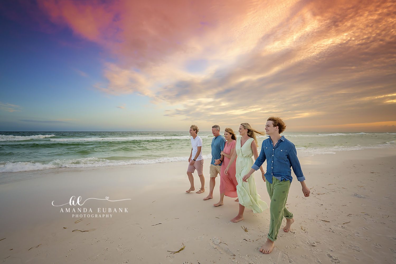 WaterColor family photographer: family beach photos in WaterColor, Florida on 30A
