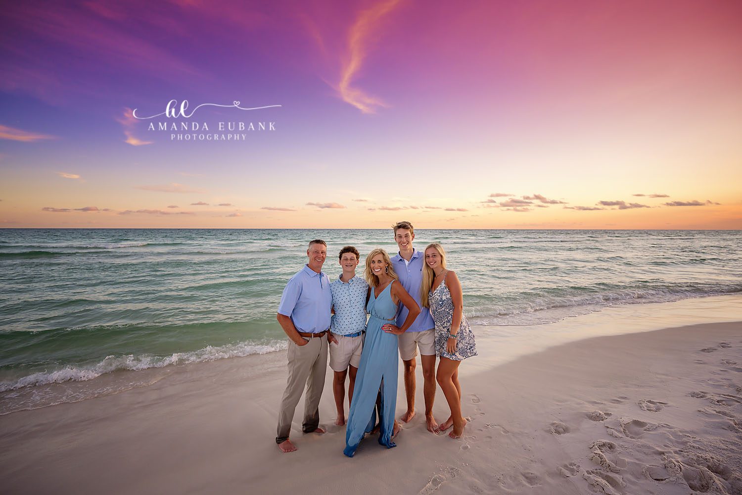 WaterColor family photographer: family beach photos in WaterColor, Florida on 30A